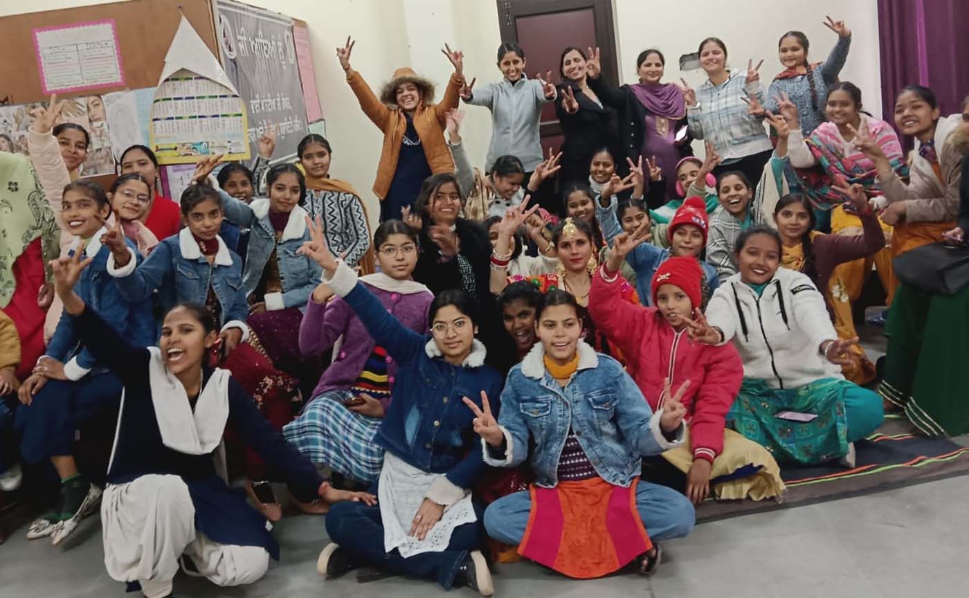 Lohri of girls celebrated